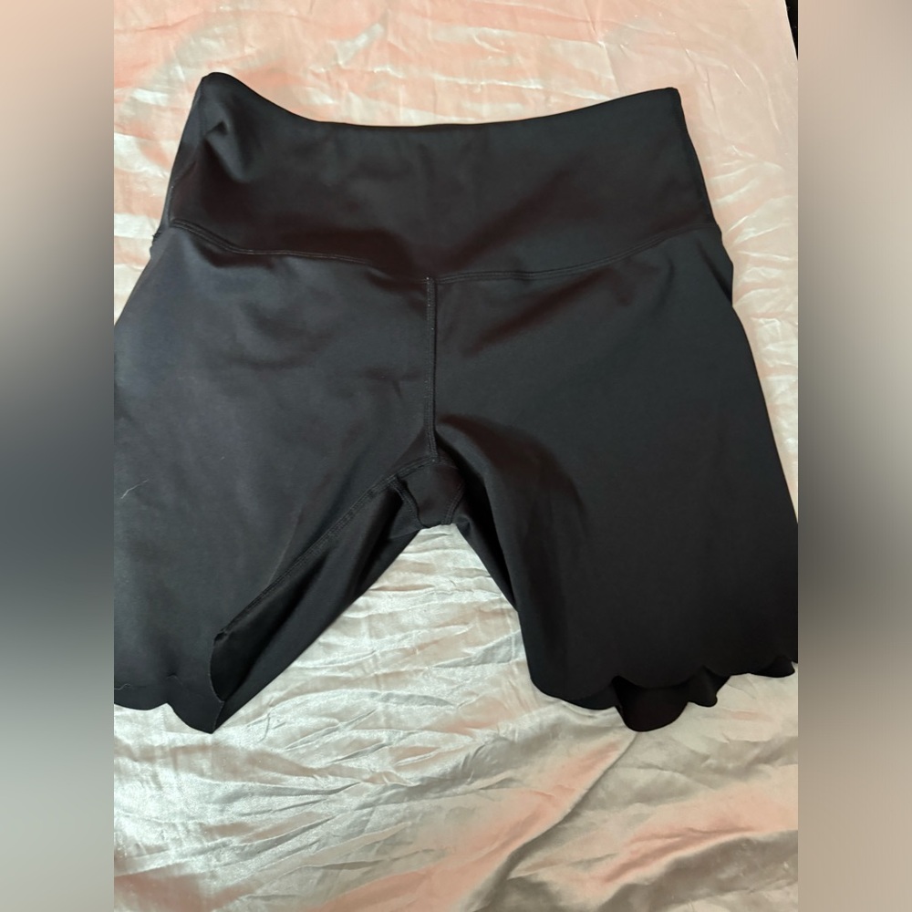Spandex biker shorts size large